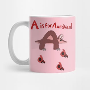 A is for Aardvark Mug